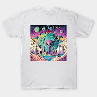 A Crazy Extraterrestrial World T-Shirt